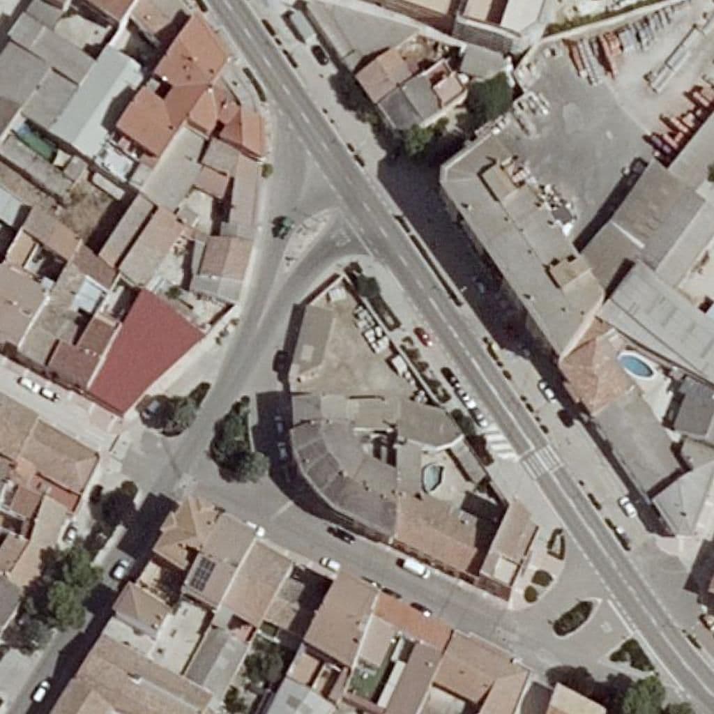 Aerial view of the grounds of C.P. Luis García Sáinz