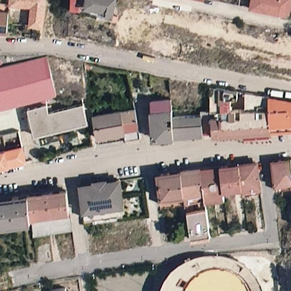 Aerial view of the grounds of C.R.A. Olea