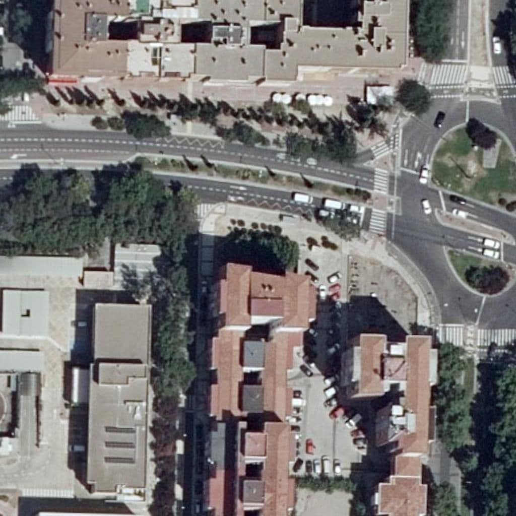 Aerial view of the grounds of C.E.I. Lenguatrapo