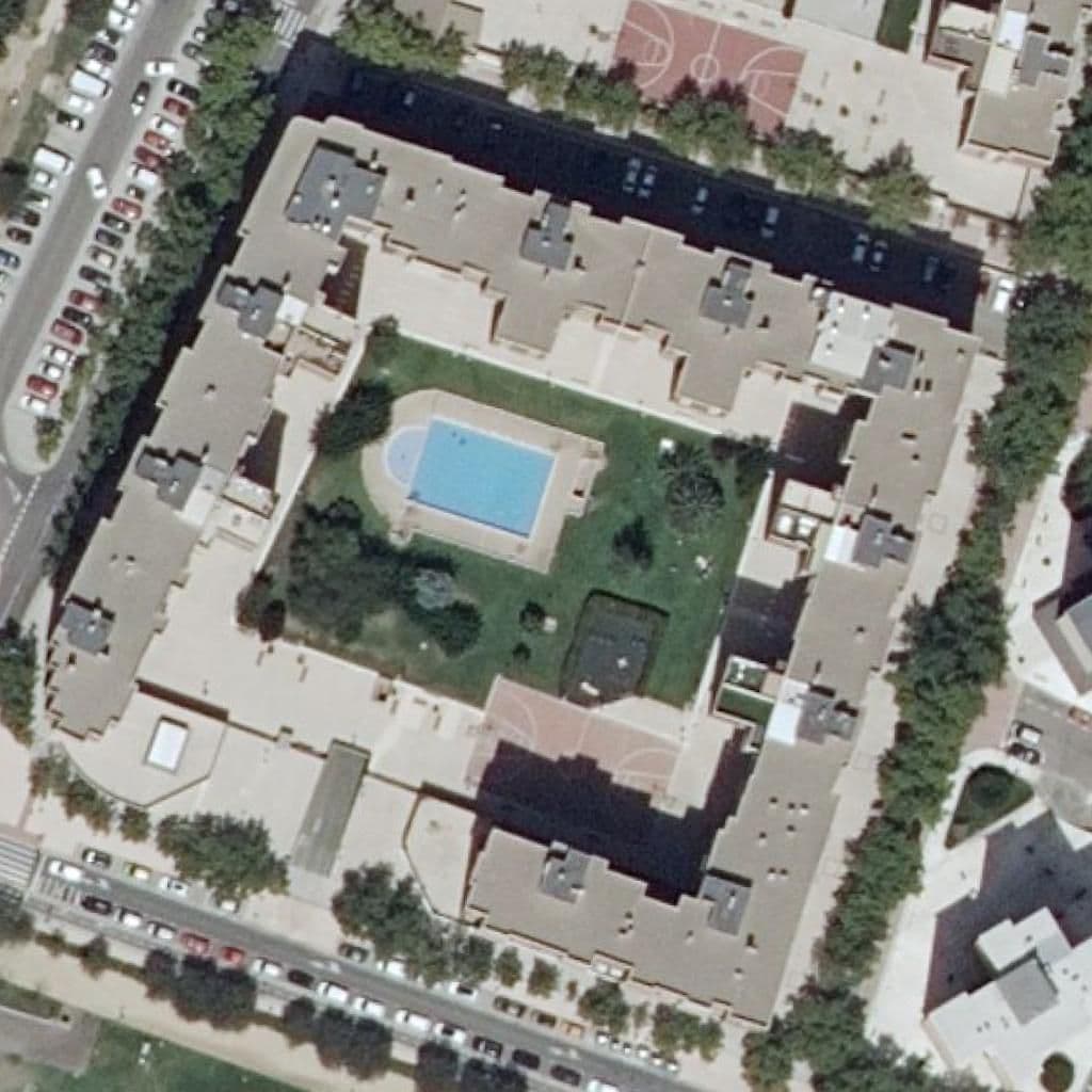 Aerial view of the grounds of C.E.I. Chicotes