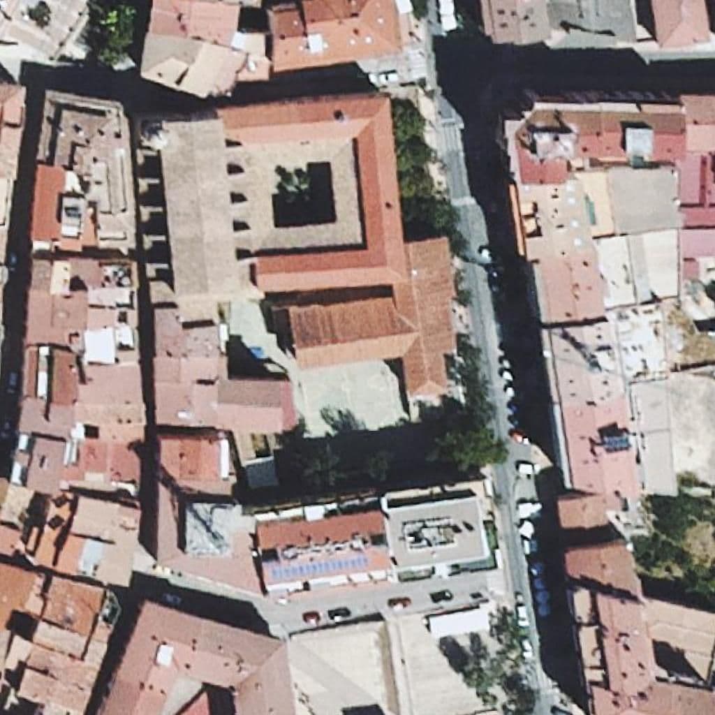 Aerial view of the grounds of C.P. Juan Lorenzo Palmireno