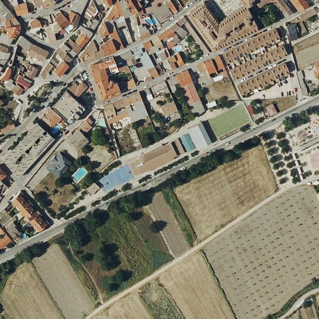 Aerial view of the grounds of CARLOS RUIZ