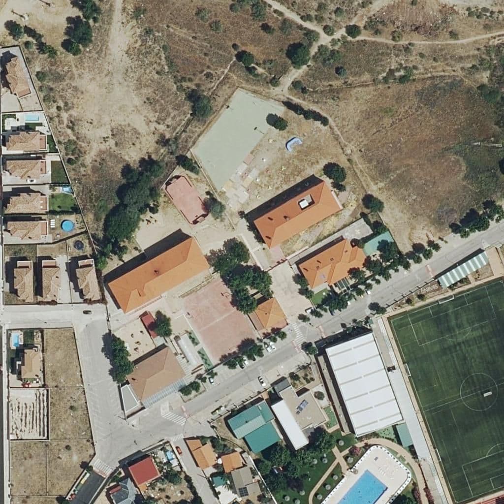 Aerial view of the grounds of CINTA Y ELISA