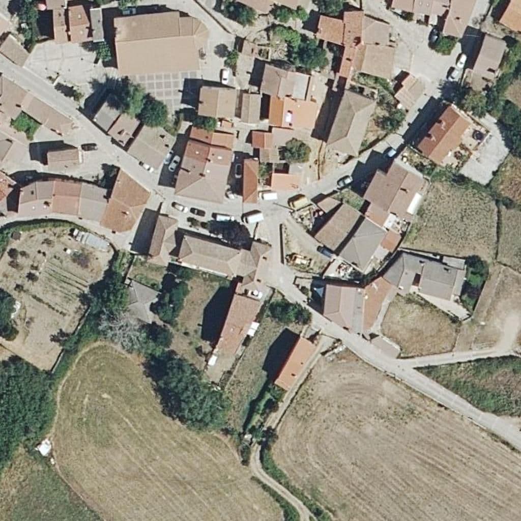 Вид сверху на территорию школы «VILLAVIEJA DE LOZOYA»