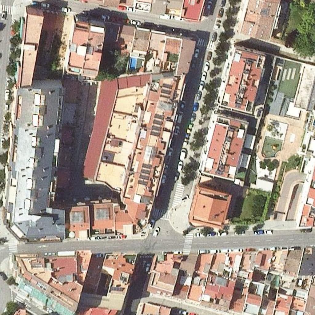 Aerial view of the grounds of Lli Privada Pinotxo