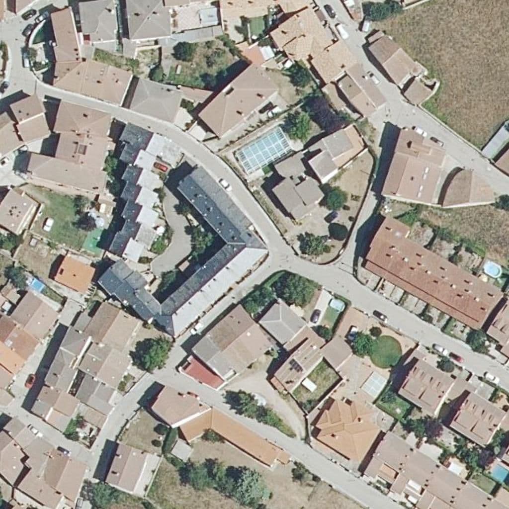 Aerial view of the grounds of NORTE-2, LOZOYA