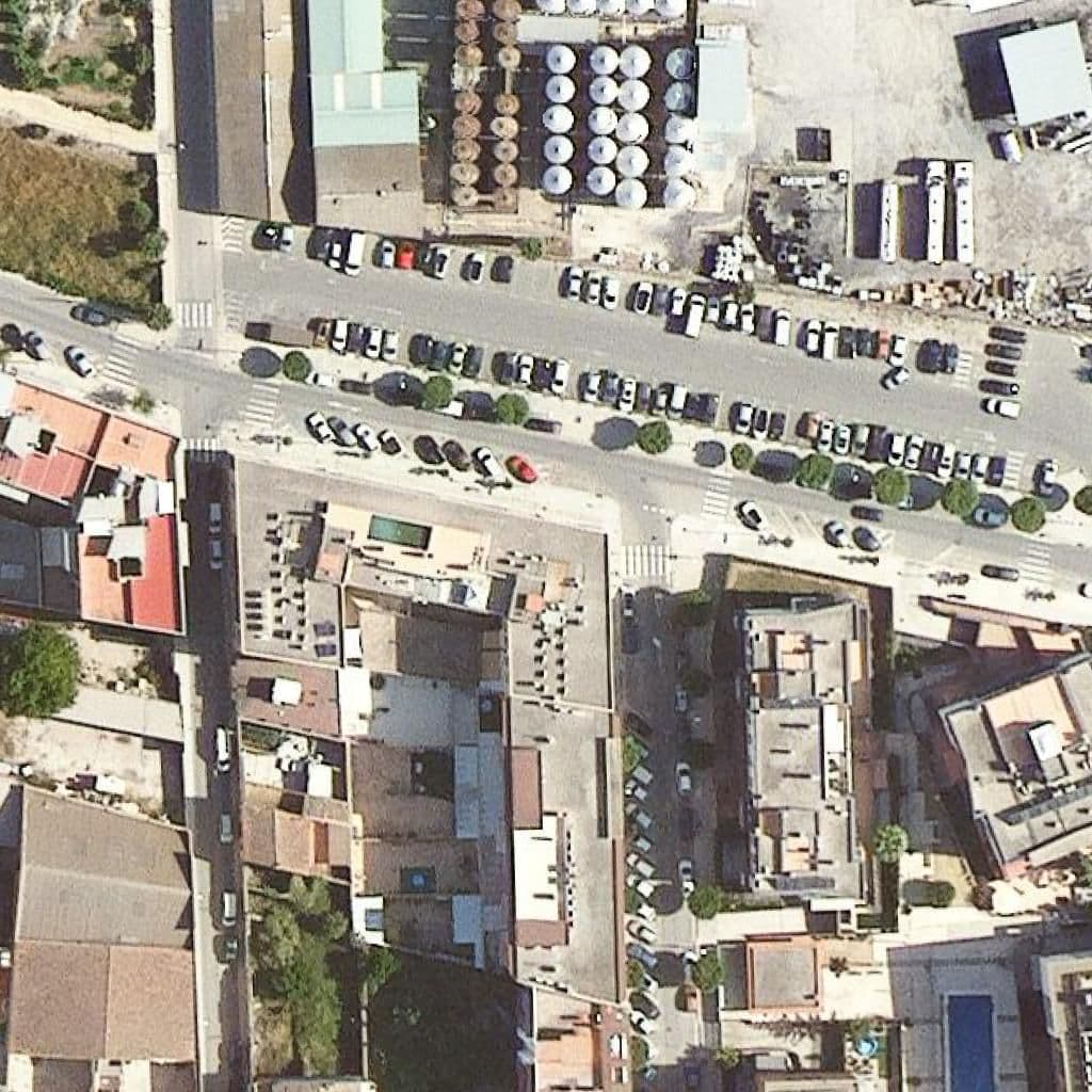 Вид сверху на территорию школы «Hda Hospital De Dia De Tortosa- Hda»