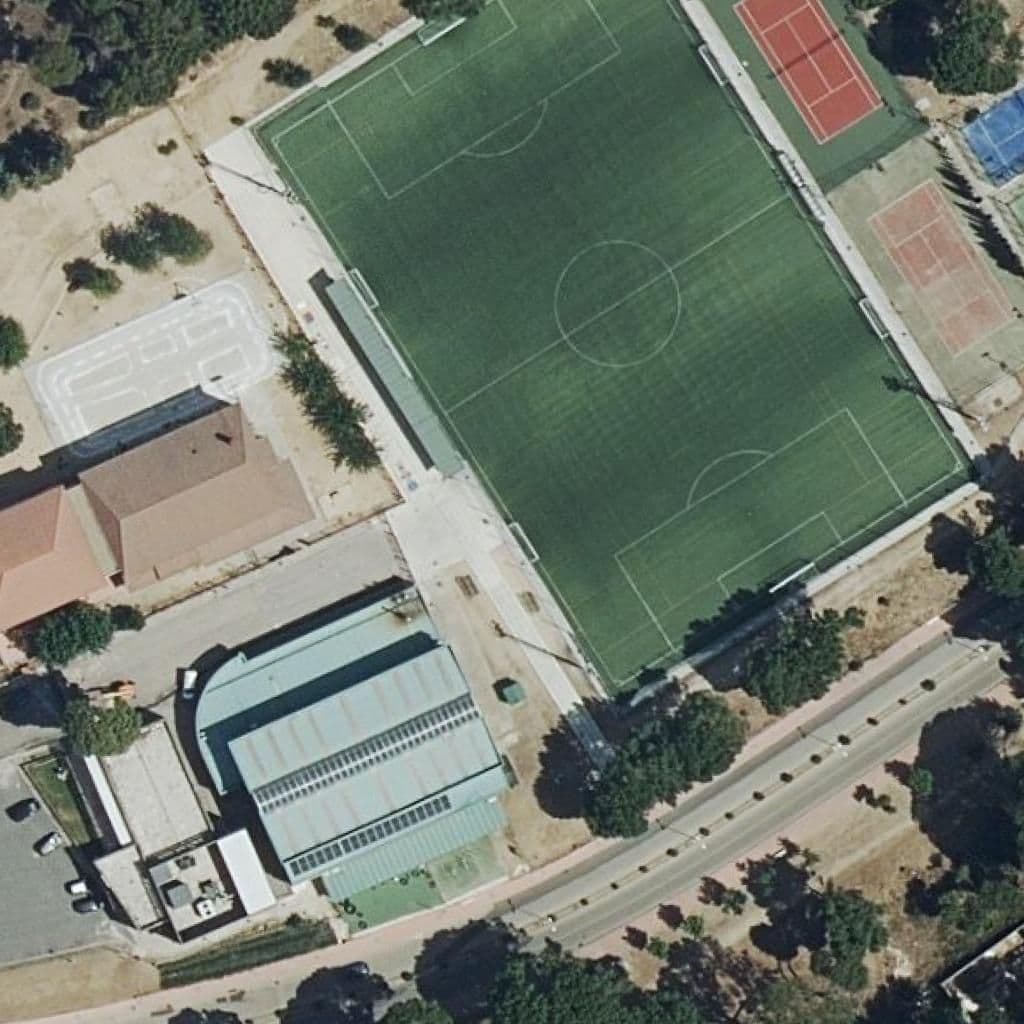 Aerial view of the grounds of RIO ALBERCHE