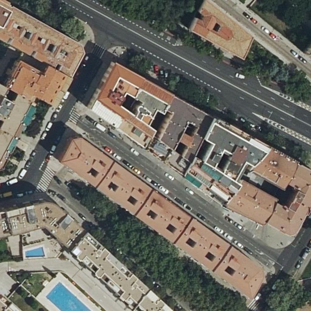 Вид згори на територію школи «INSTITUTO DE FORMACION PROFESIONAL CMI»