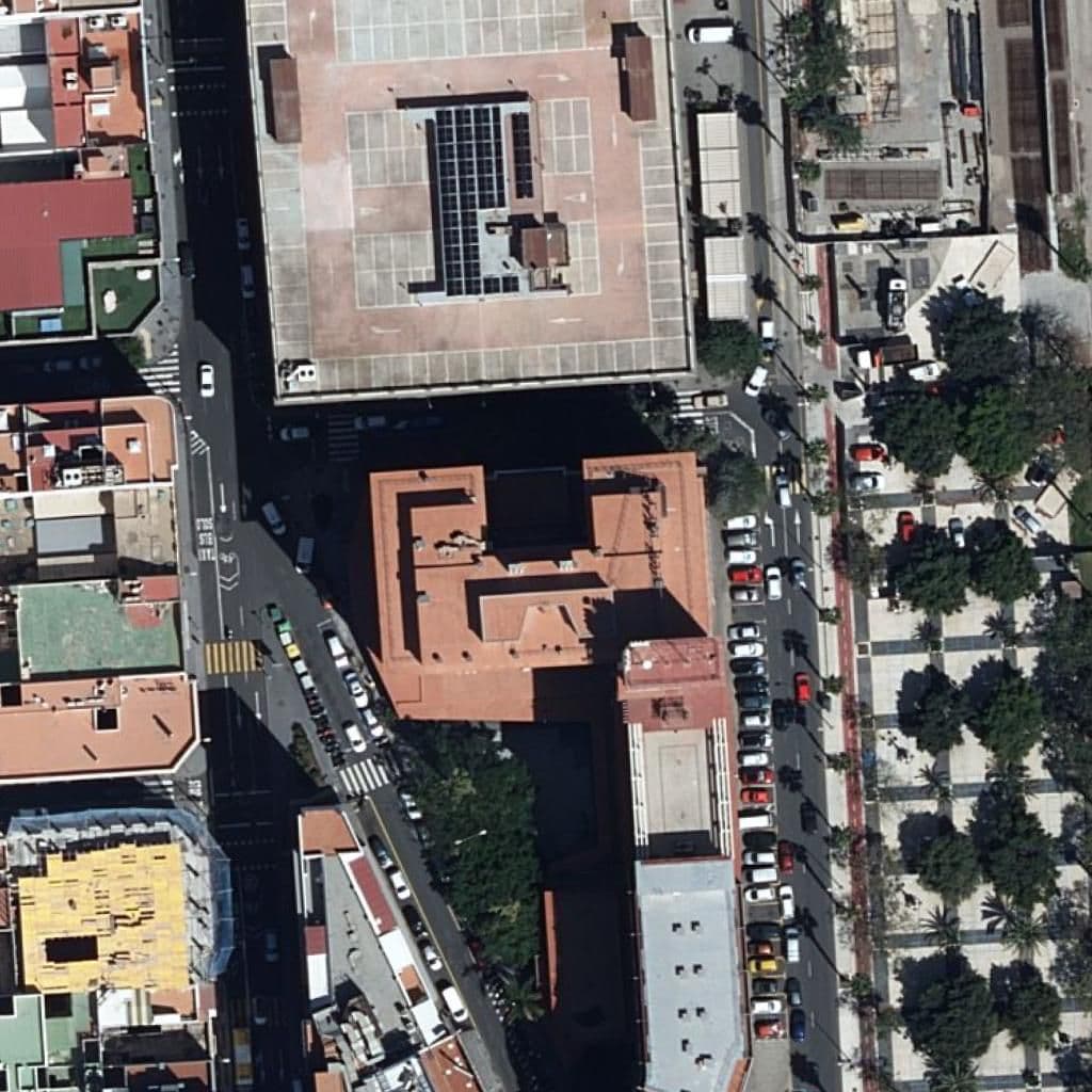Aerial view of the grounds of IFPMP LAS PALMAS DE GRAN CANARIA