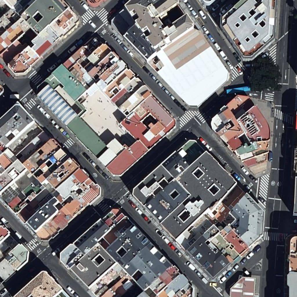 Aerial view of the grounds of CPEIPS NUESTRA SEÑORA DEL PILAR