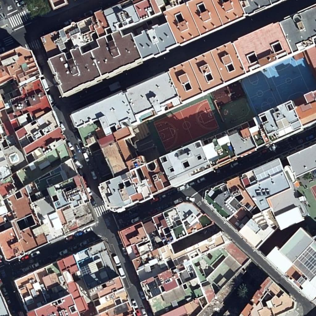 Aerial view of the grounds of CPEIPS SAN ANTONIO MARÍA CLARET
