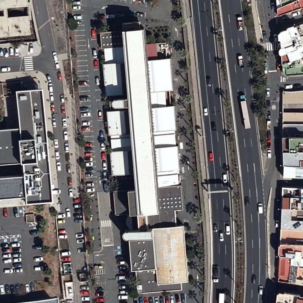 Aerial view of the grounds of EASD GRAN CANARIA