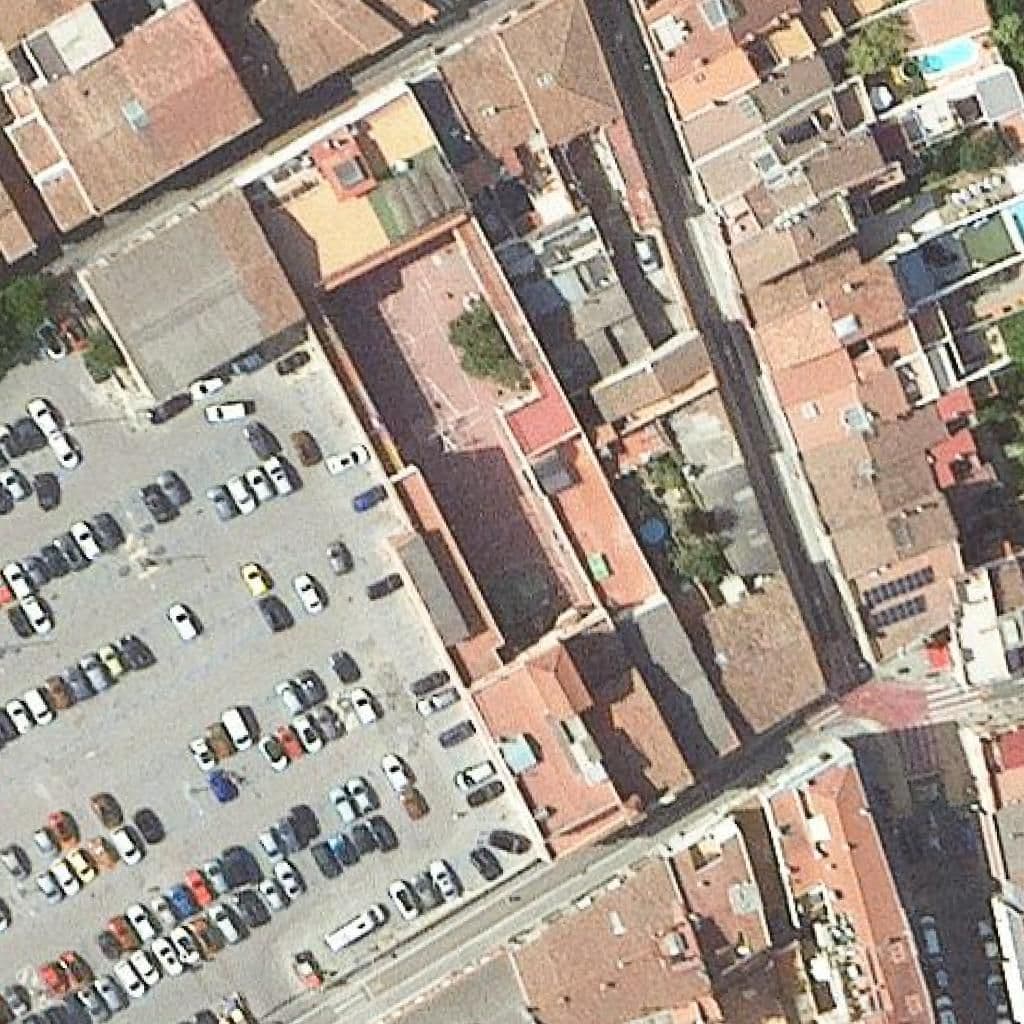 Aerial view of the grounds of Escolàpies Sabadell