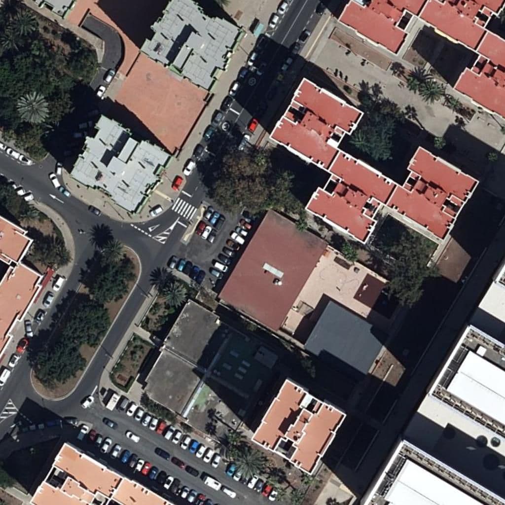 Aerial view of the grounds of EEI ALMIRANTE ANTEQUERA
