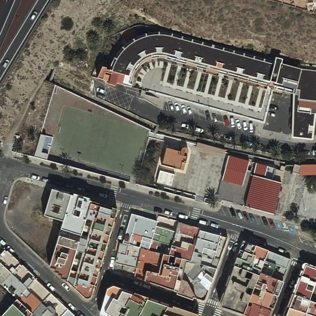 Aerial view of the grounds of CEIP VIRGEN DE FÁTIMA