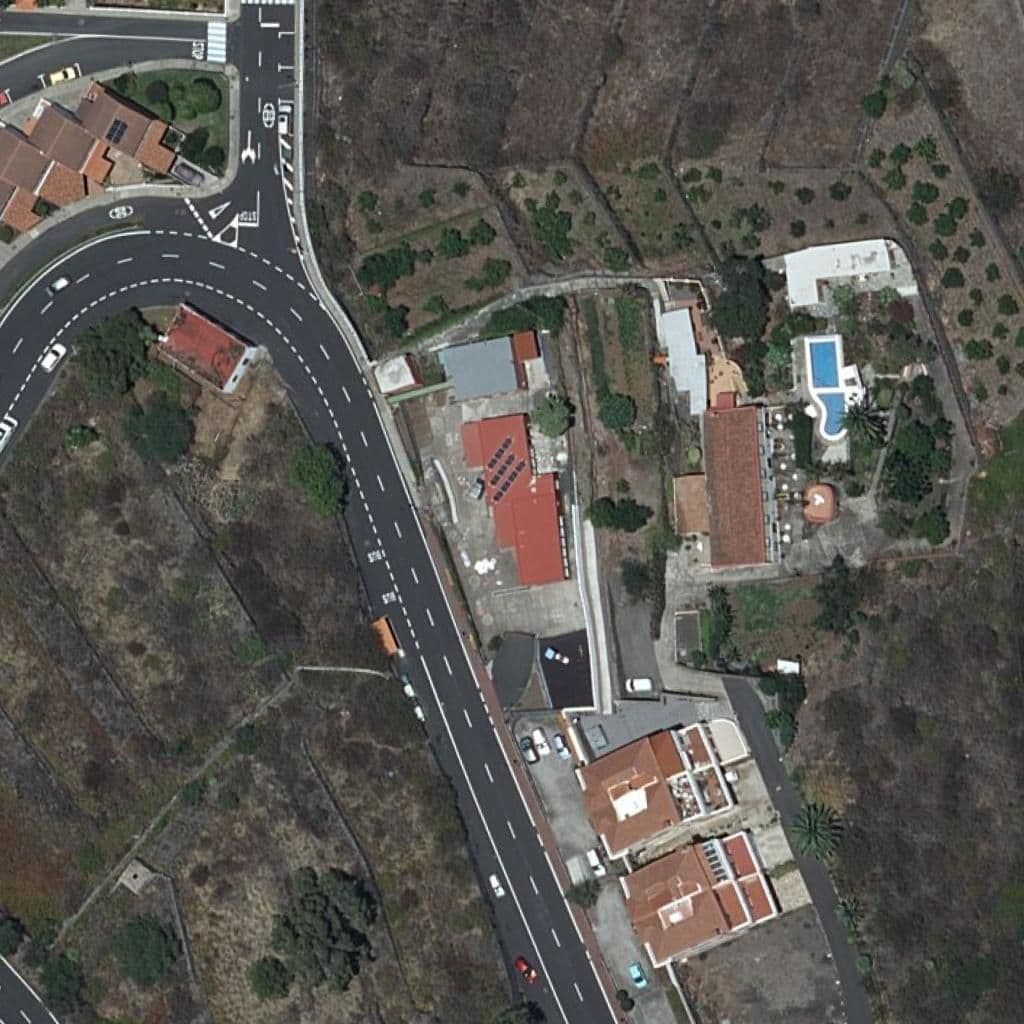 Aerial view of the grounds of CEIP SAN JOSÉ