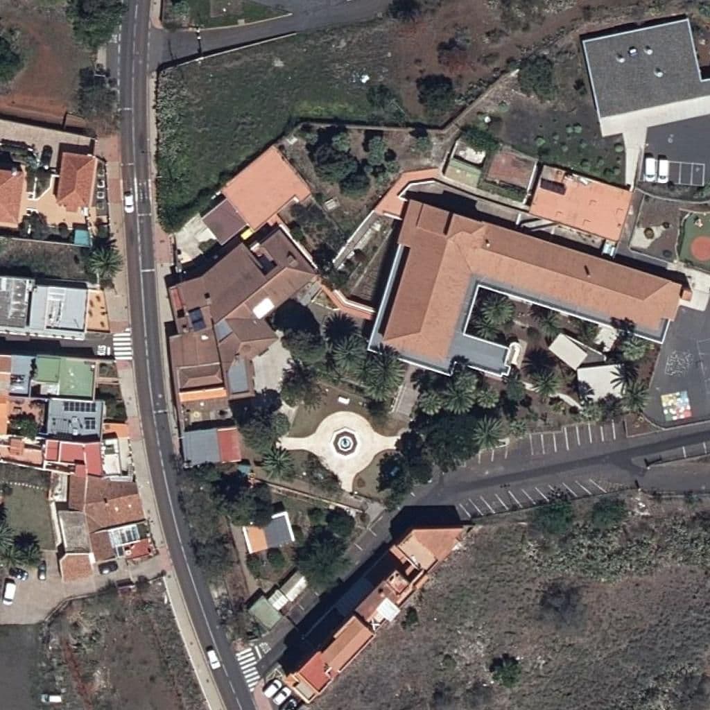 Aerial view of the grounds of CPEE ACAMÁN