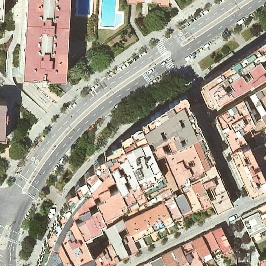 Aerial view of the grounds of Didac
