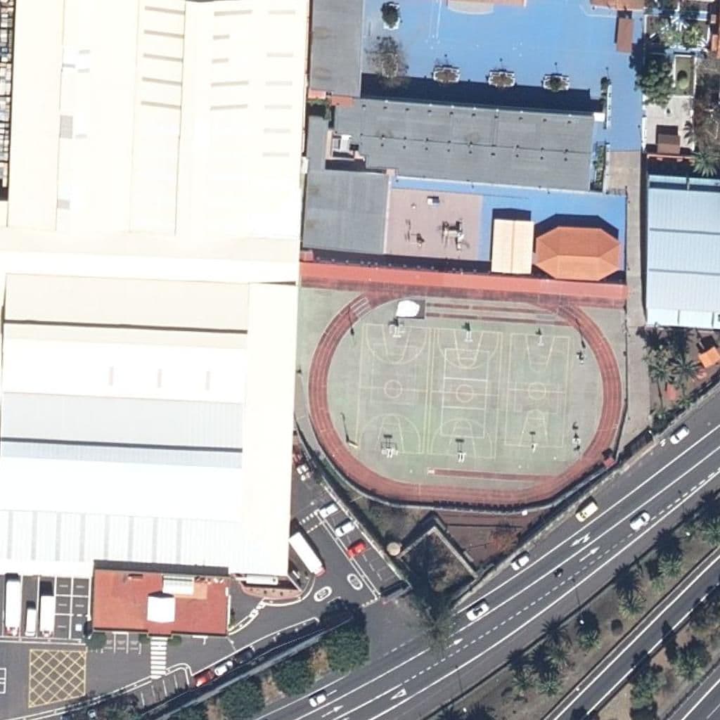 Aerial view of the grounds of CPEIPS CASA AZUL