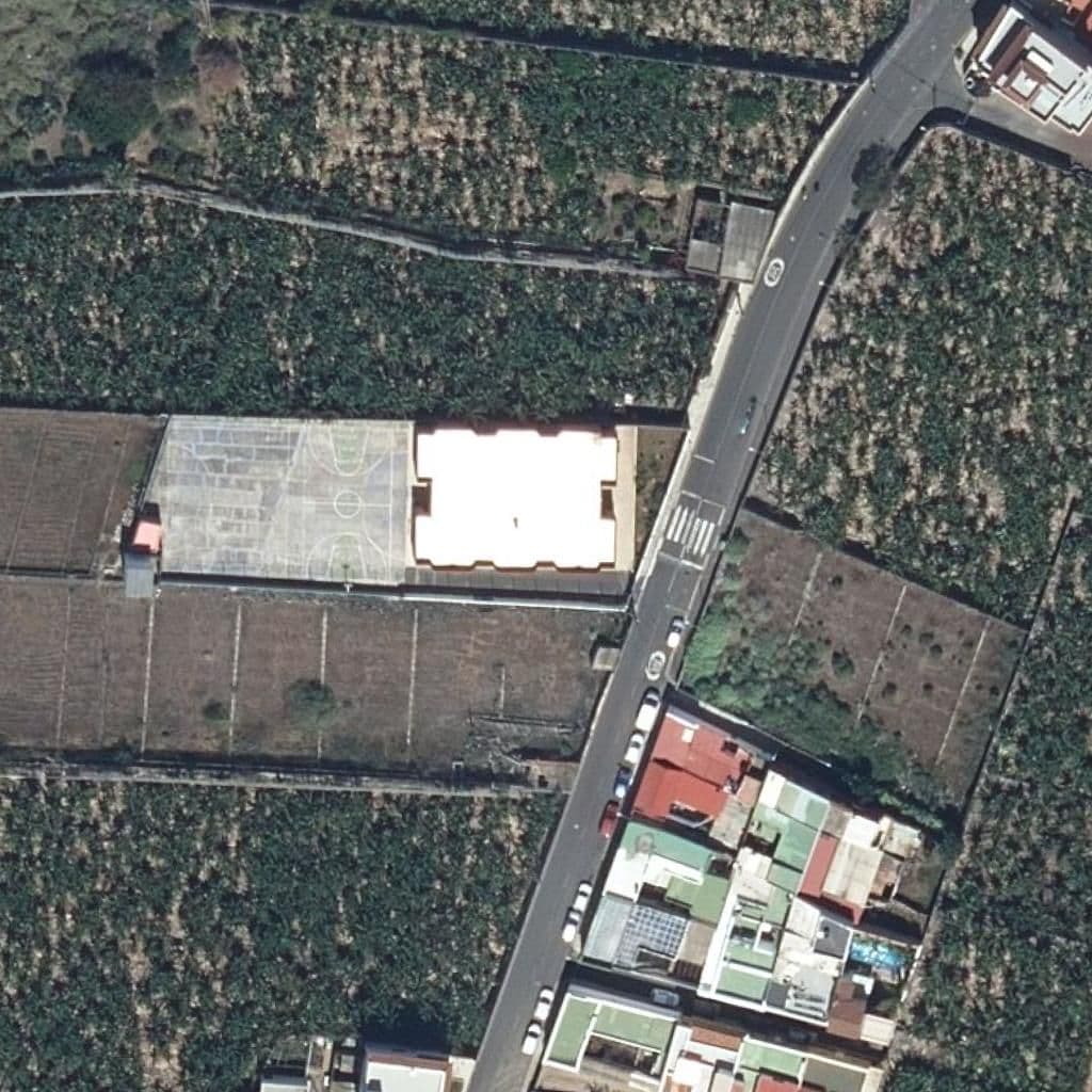 Aerial view of the grounds of CEIP SAN JOSÉ