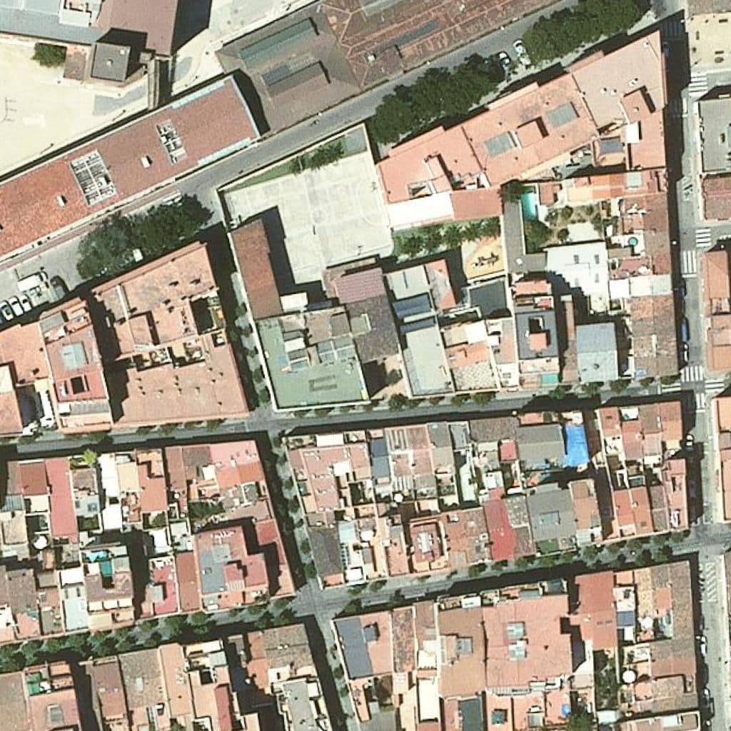 Aerial view of the grounds of Llar D'infants Bon Camí
