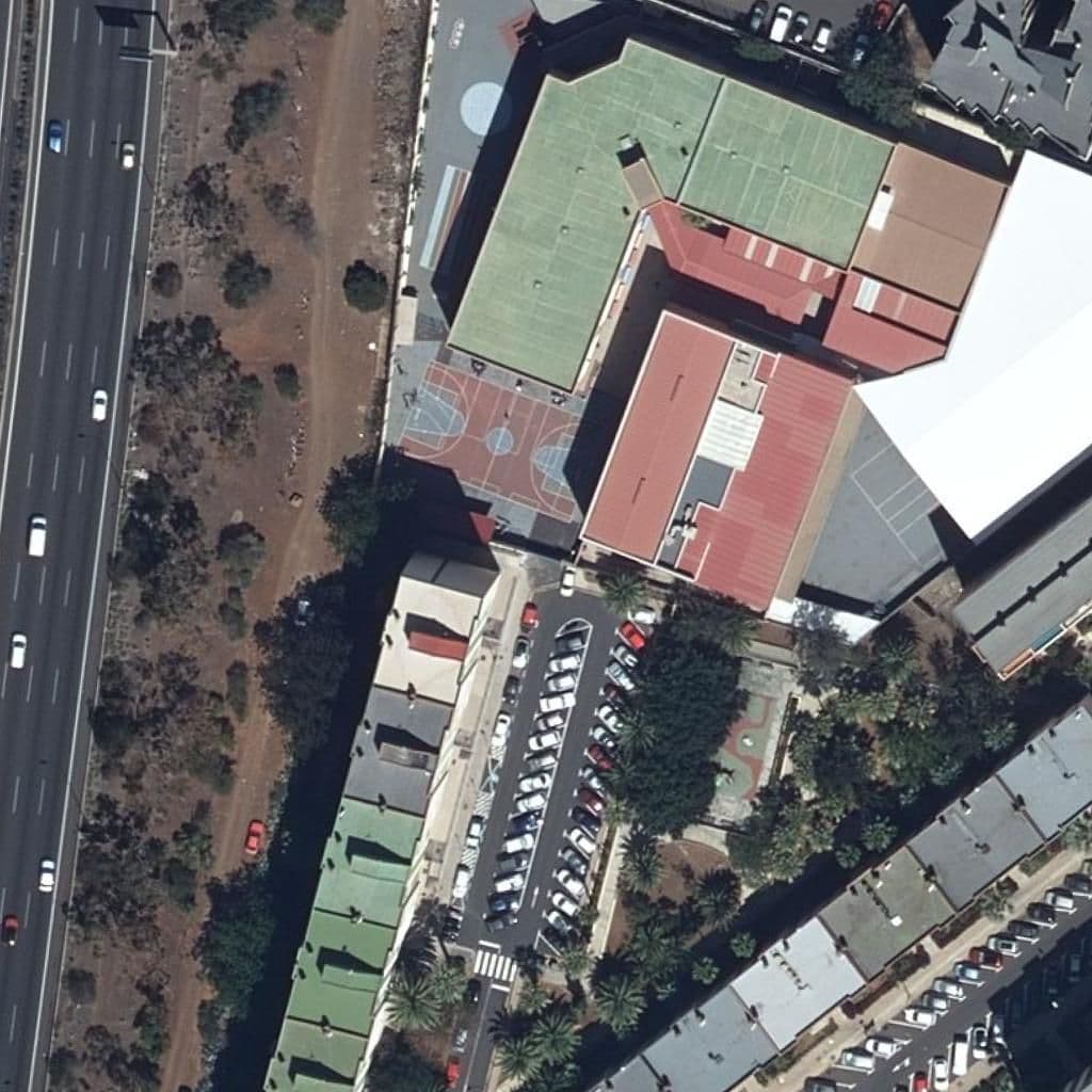 Aerial view of the grounds of CPEIPS ECHEYDE I