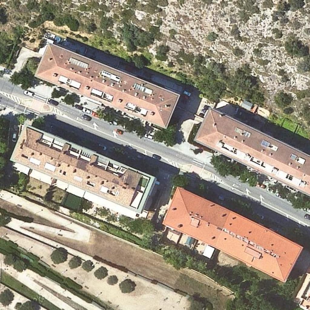 Aerial view of the grounds of Llar D'infants Baobab-Lestonnac