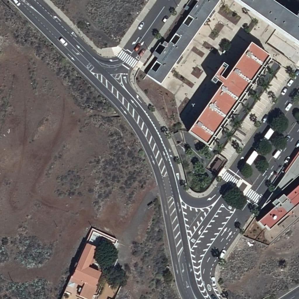 Aerial view of the grounds of CPEI FINCA EL MORAL