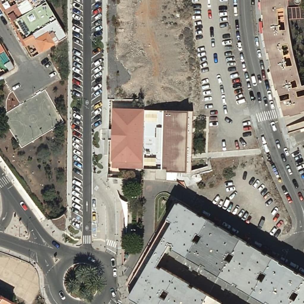 Aerial view of the grounds of EMM SAN BARTOLOMÉ DE TIRAJANA