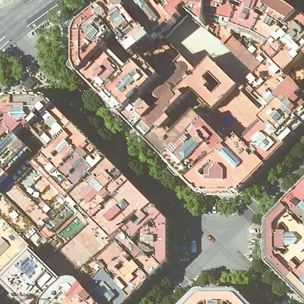 Aerial view of the grounds of Mare Del Diví Pastor