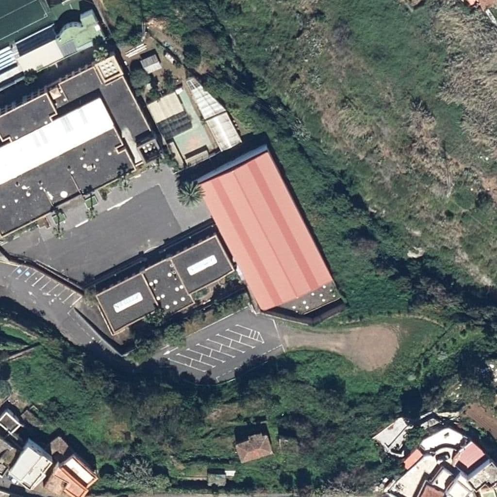 Вид згори на територію школи «IES SAN JUAN DE LA RAMBLA»