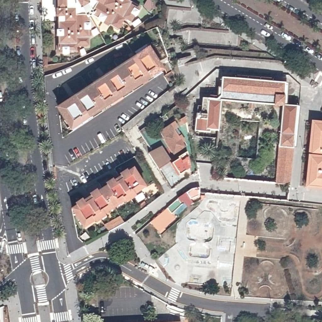 Aerial view of the grounds of CPDEM ALEMÁN