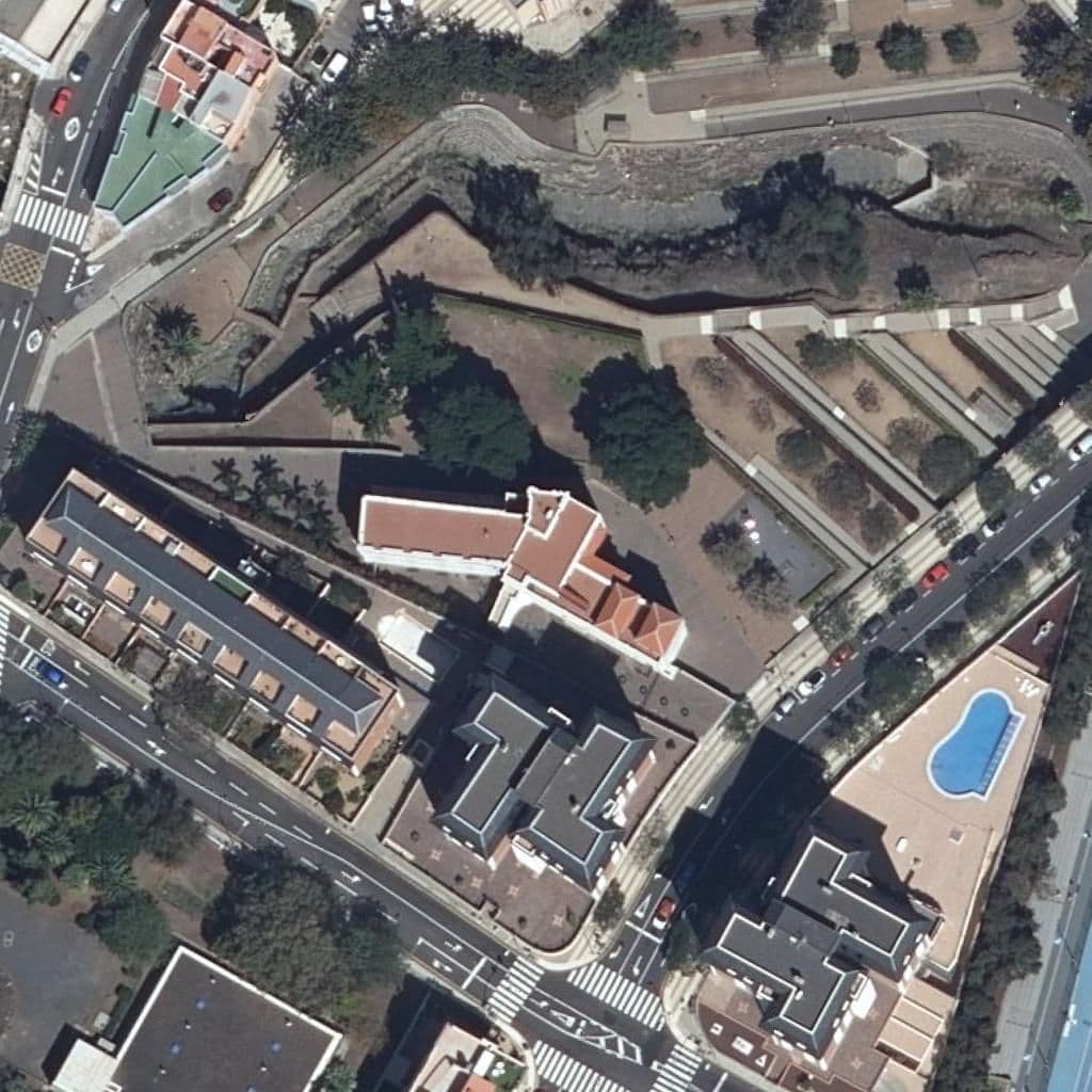 Aerial view of the grounds of EMM SANTA CRUZ DE TENERIFE