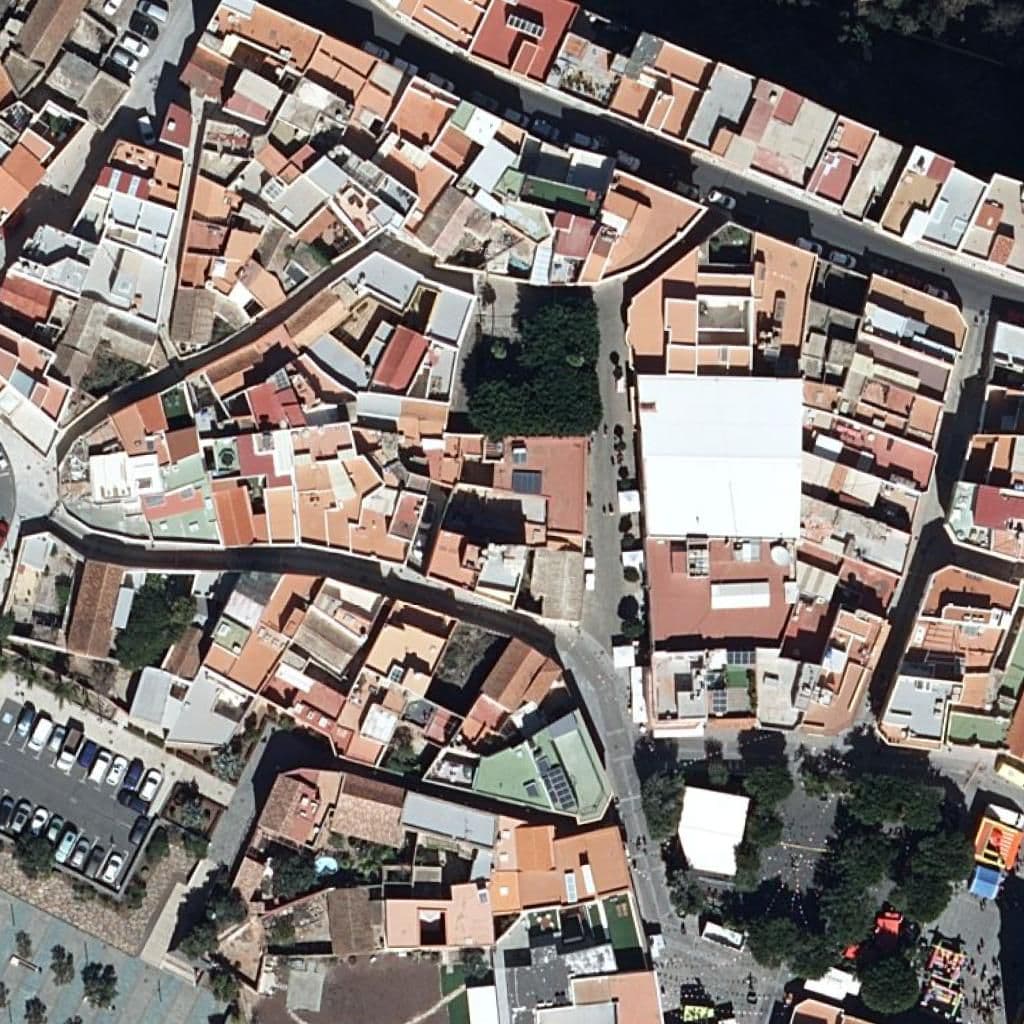 Vista aérea del recinto de EMM AGÜIMES