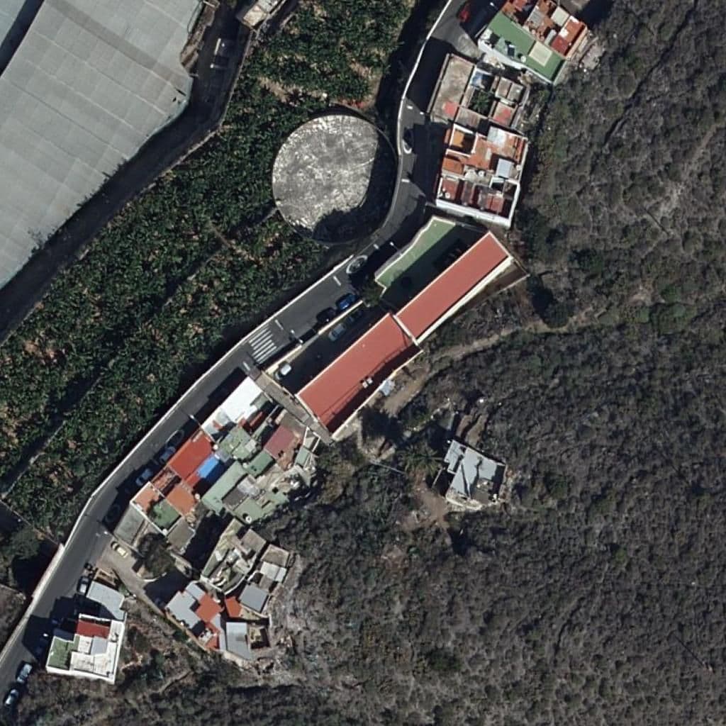 Aerial view of the grounds of CPEE CENTRO DE TRATAMIENTO INTEGRAL DE LA PARÁLISIS INFANTIL