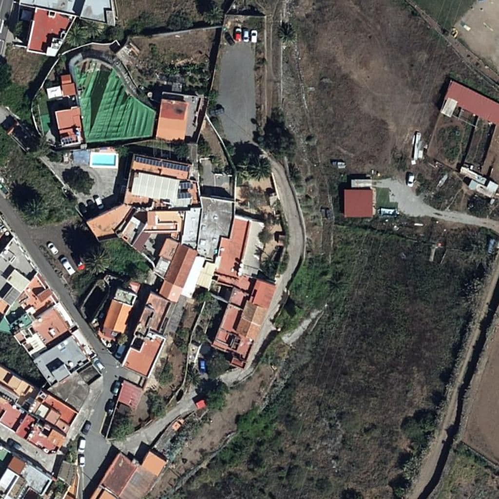 Aerial view of the grounds of CPEIP LA CASA DEL SOL