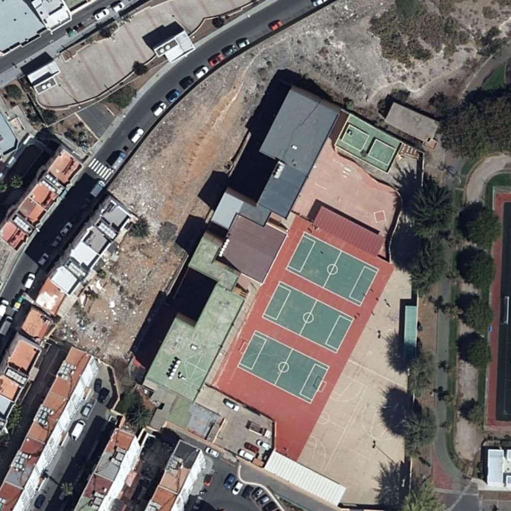 Aerial view of the grounds of EMM LAS PALMAS DE GRAN CANARIA