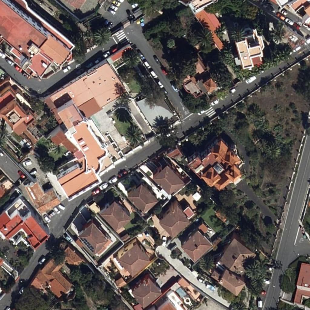 Aerial view of the grounds of CPEE LA CASITA