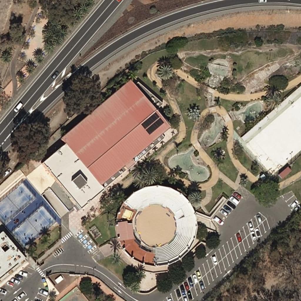Aerial view of the grounds of EMMD MOGÁN