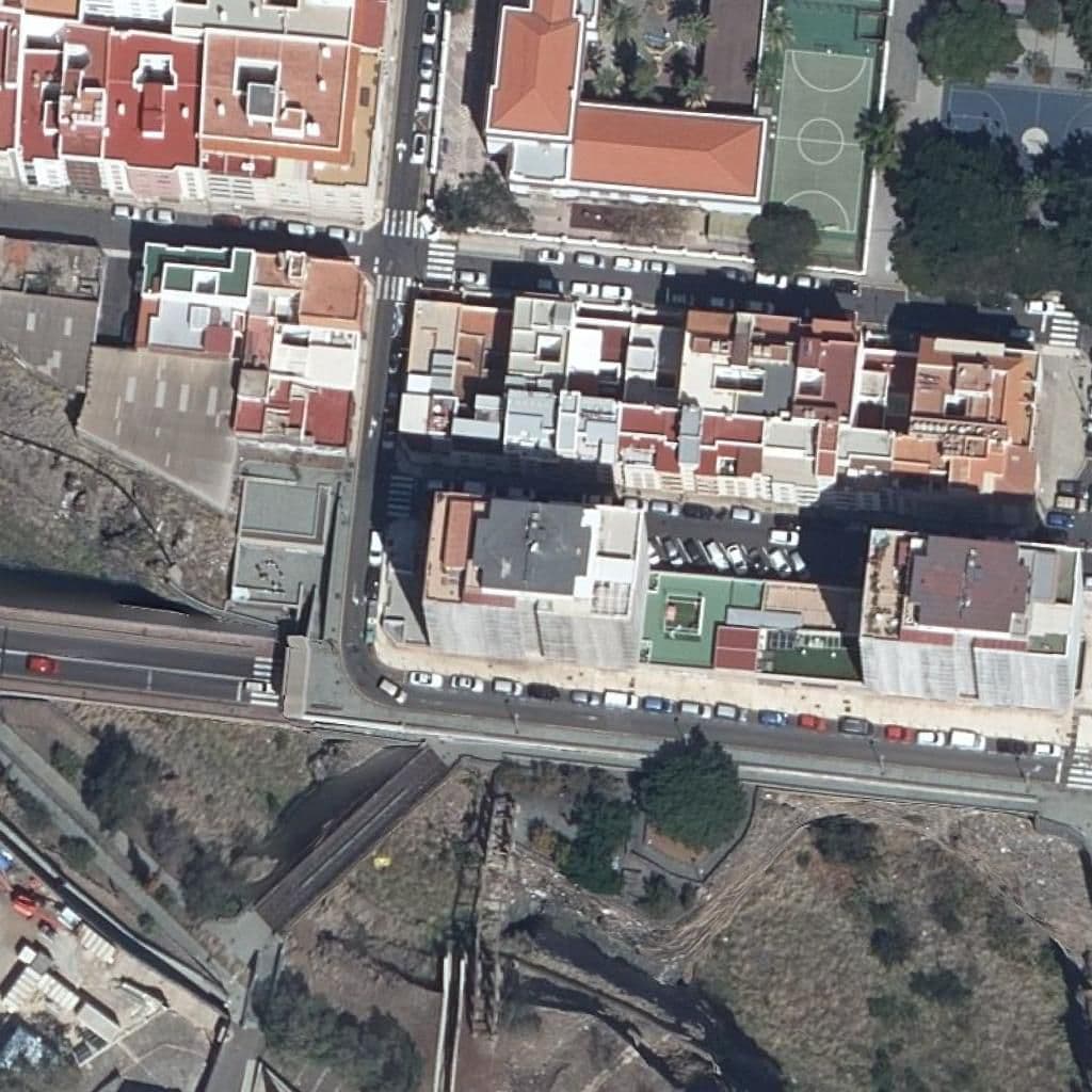 Aerial view of the grounds of CPEI EL JARDIN