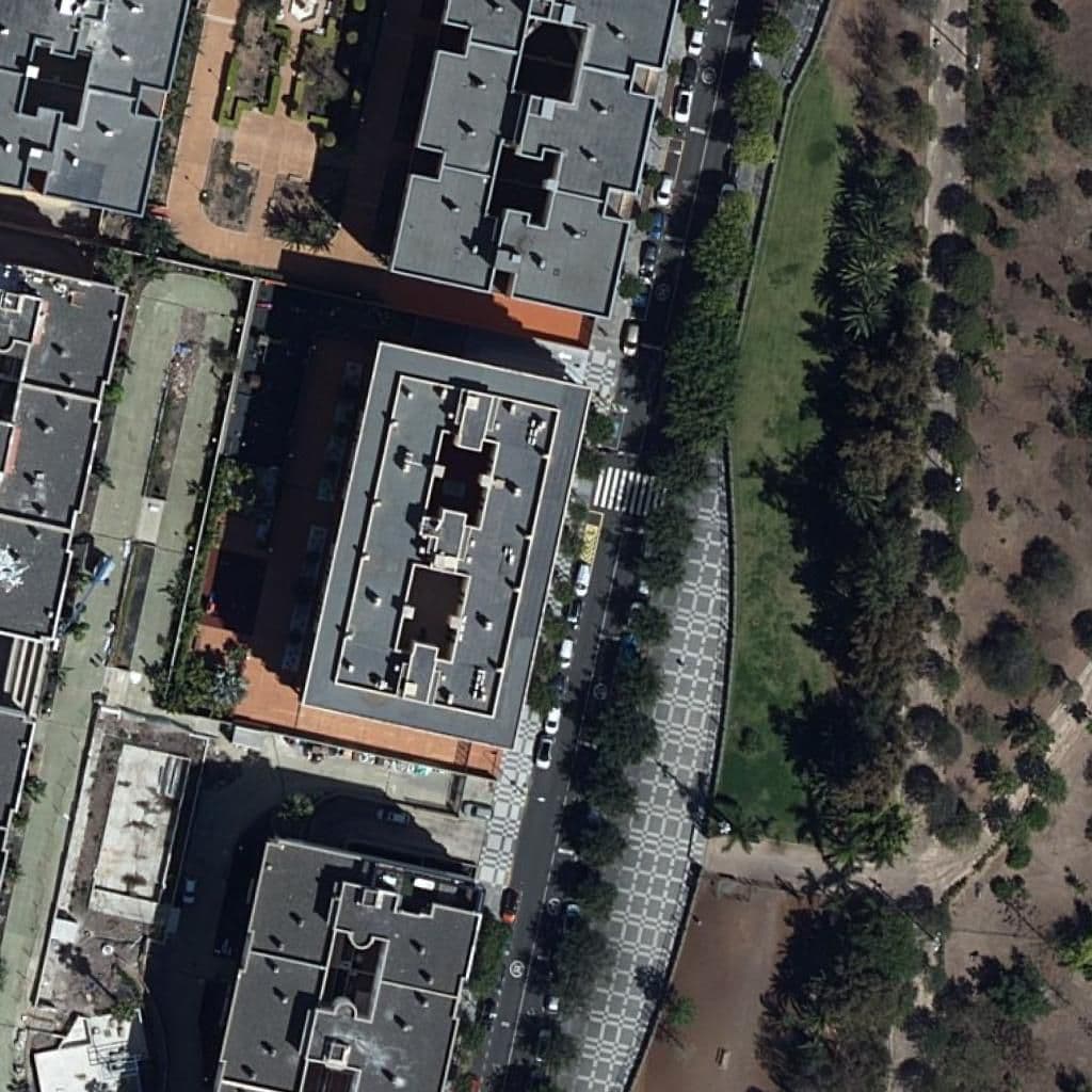 Aerial view of the grounds of CPEI DOMINGO ALONSO