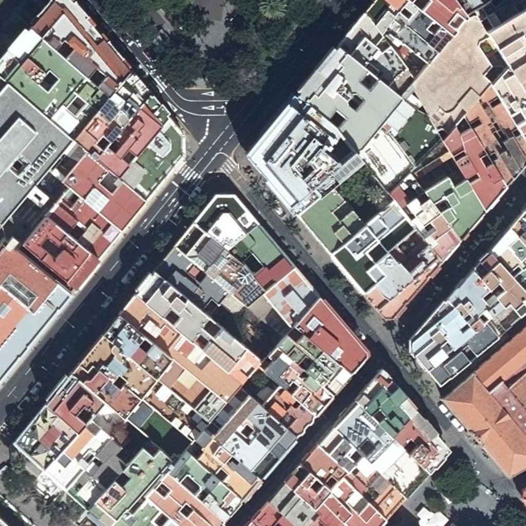 Aerial view of the grounds of CPEI PARQUE