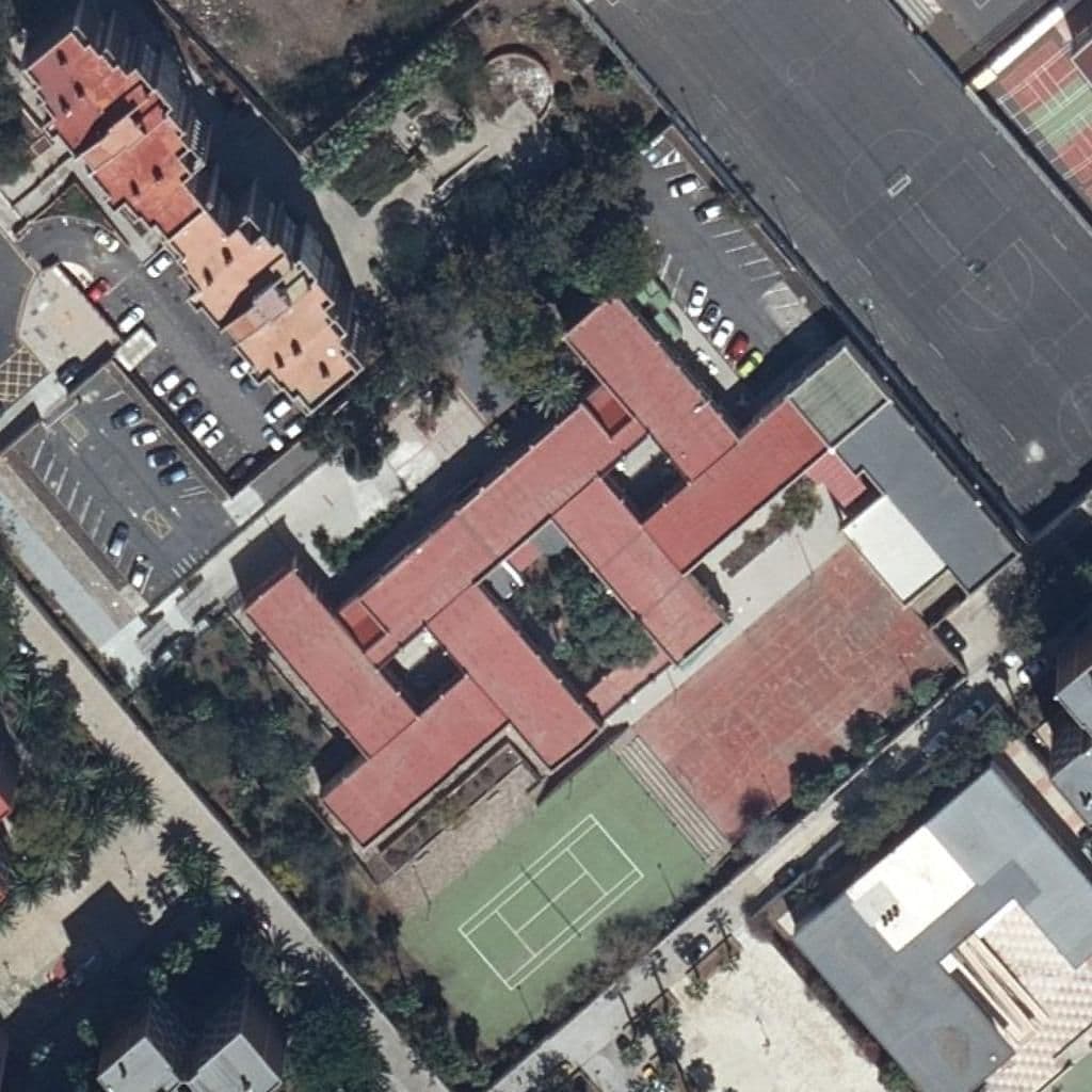 Aerial view of the grounds of CIFP LOS GLADIOLOS
