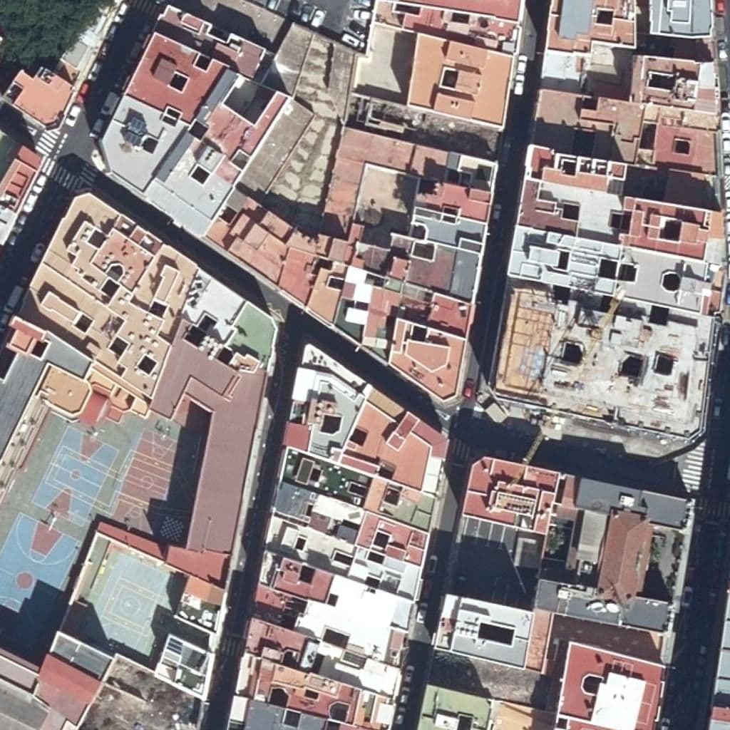 Aerial view of the grounds of CPEI SAN MARTÍN
