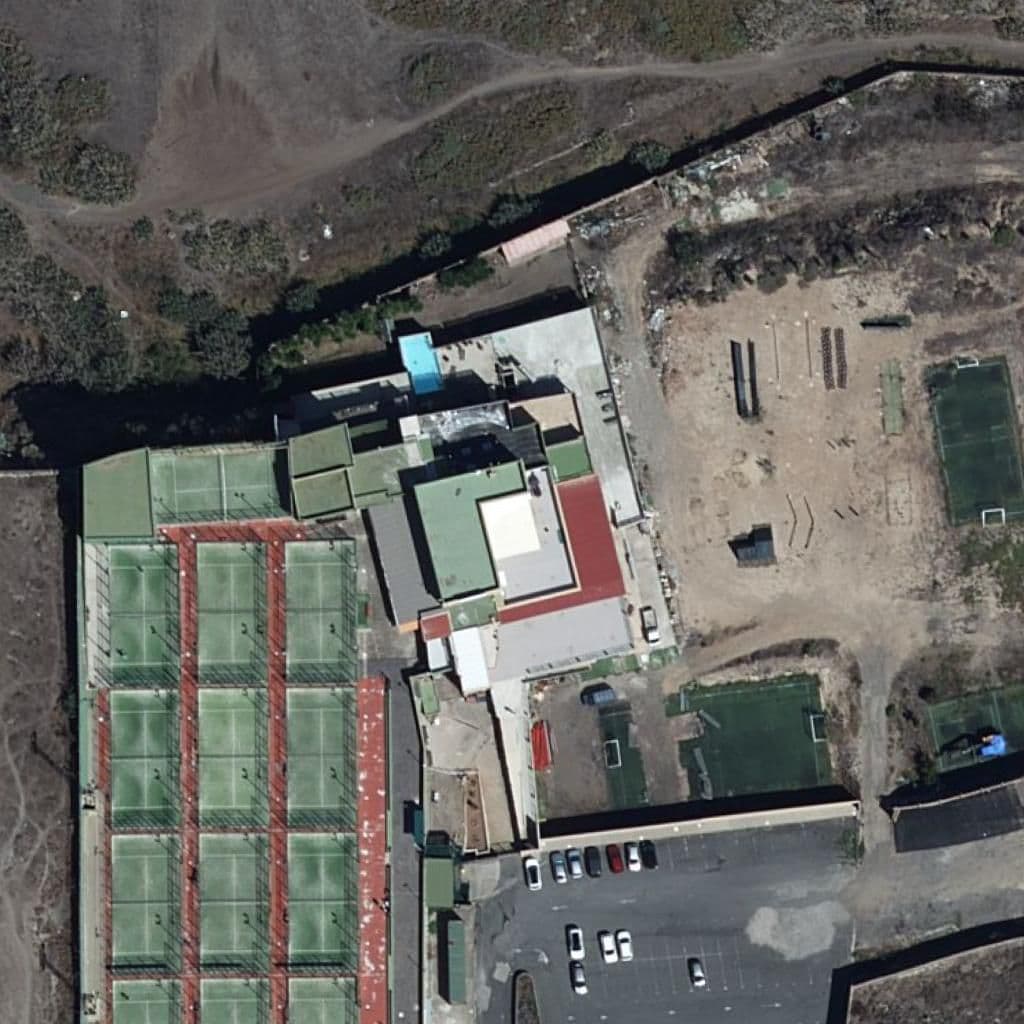 Aerial view of the grounds of CPEI LA ARDILLA AMARILLA