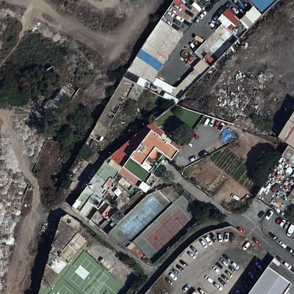 Aerial view of the grounds of CPEI MAFALDA