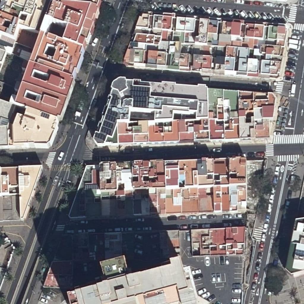 Aerial view of the grounds of CPEI LA BALLENA