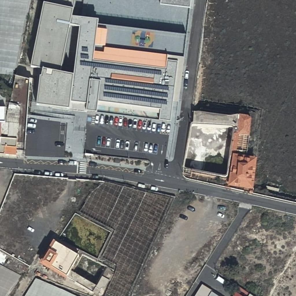 Aerial view of the grounds of CPEIPS LUTHER KING ARAFO