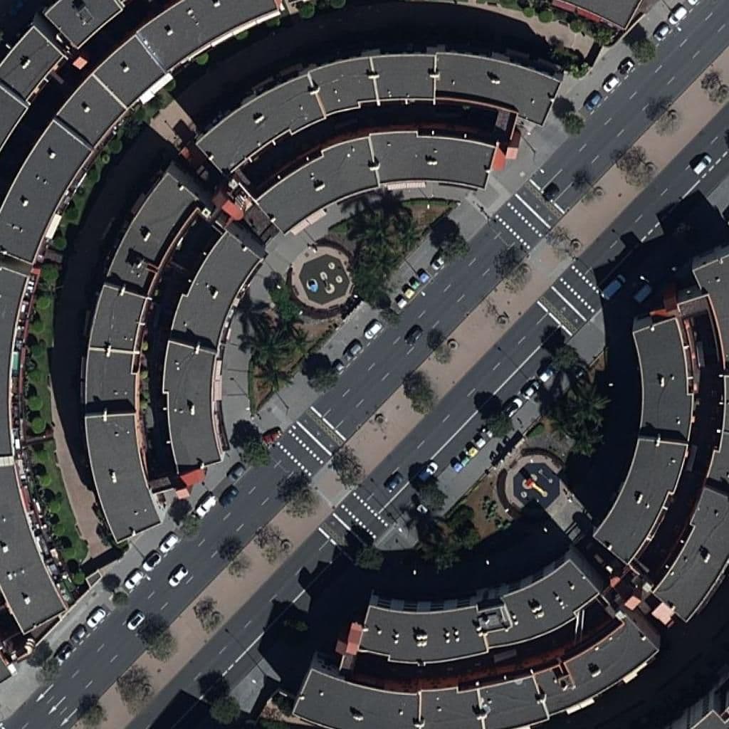 Aerial view of the grounds of CPEI CASCARÓN